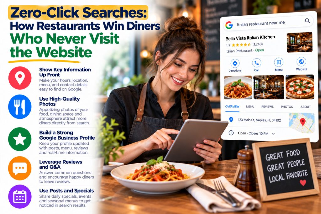Zero-Click Searches- How Restaurants Win Diners Who Never Visit the Website